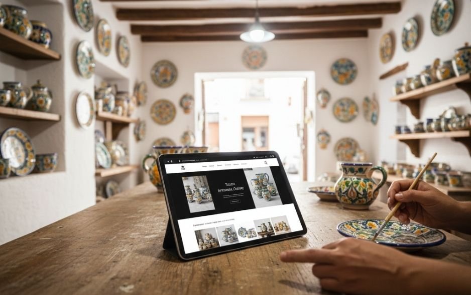 Diseño web profesional en Cortegana para negocio local - La Webería