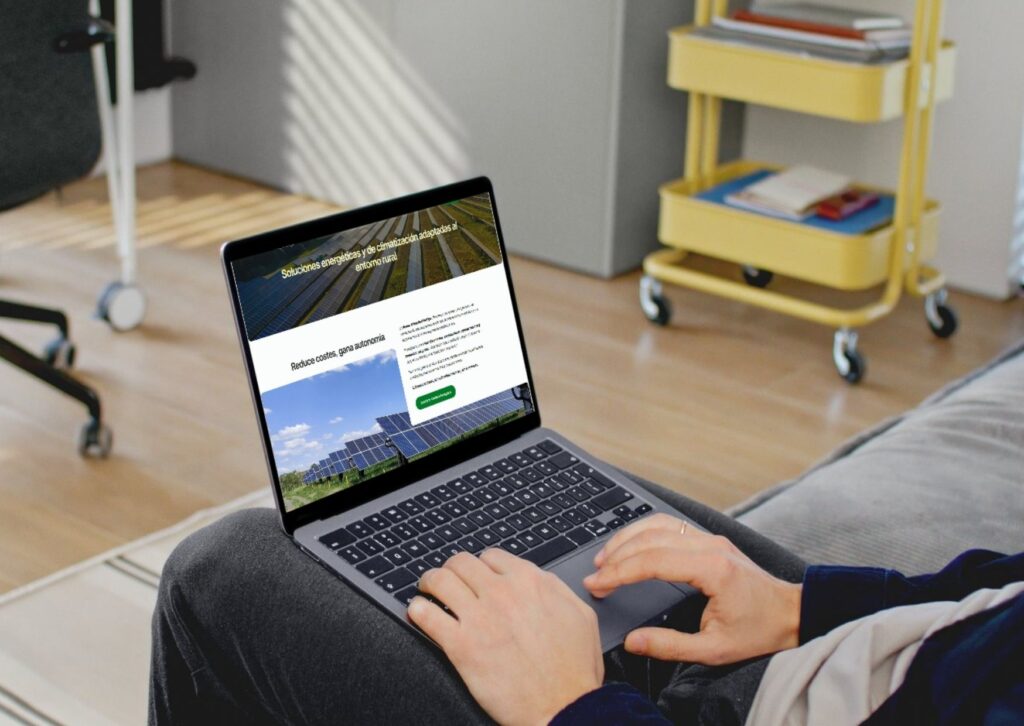 diseño web para empresa local en aracena