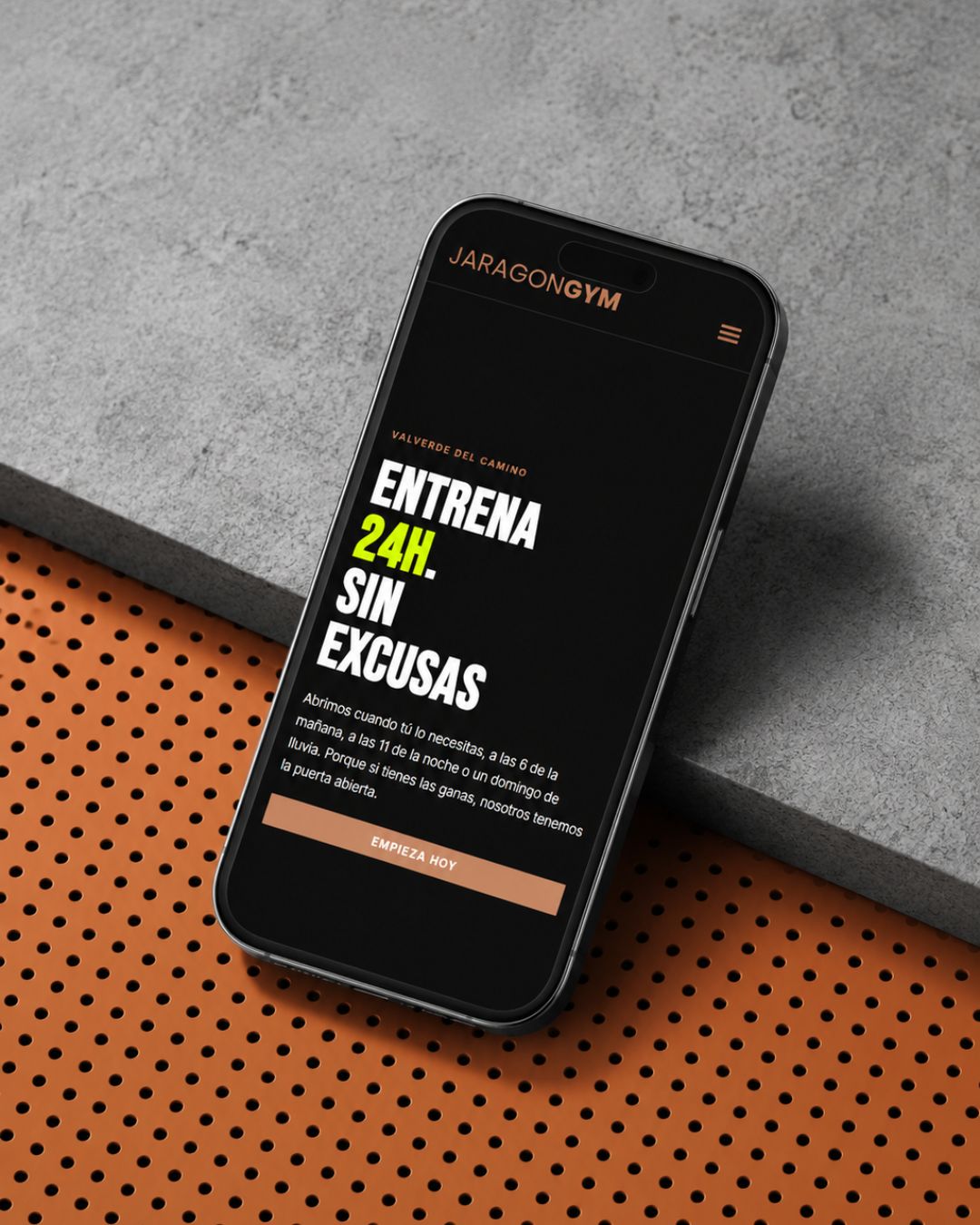 diseño responsive para web de gimanasio en valverde del camino