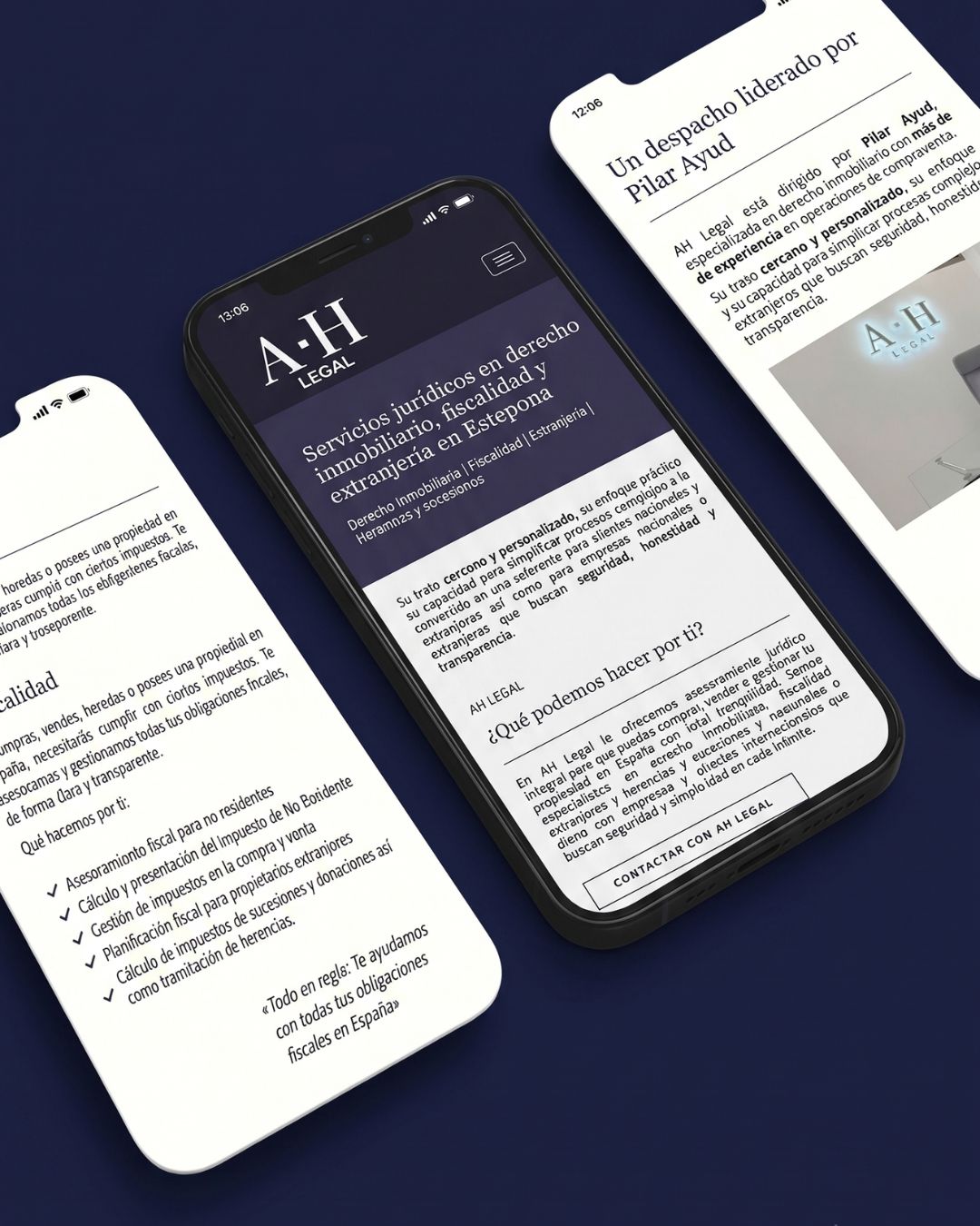 diseño web para despacho de abogados