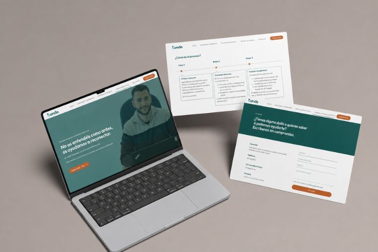 diseño web para centro de psicologia gondo