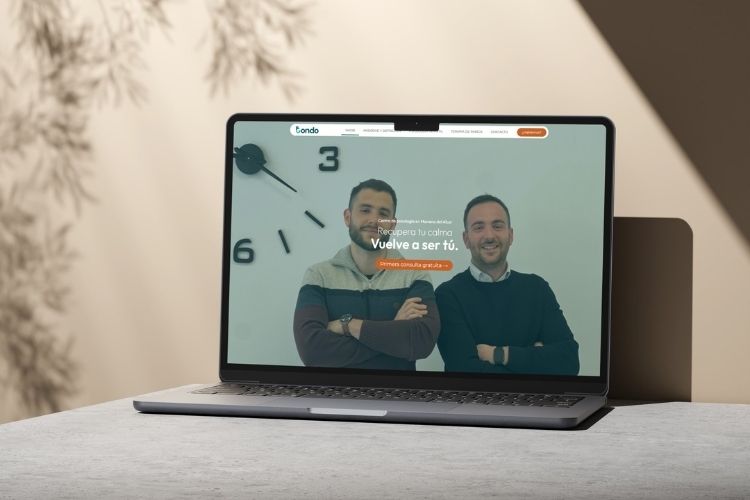 diseño web para centro de psicologia gondo